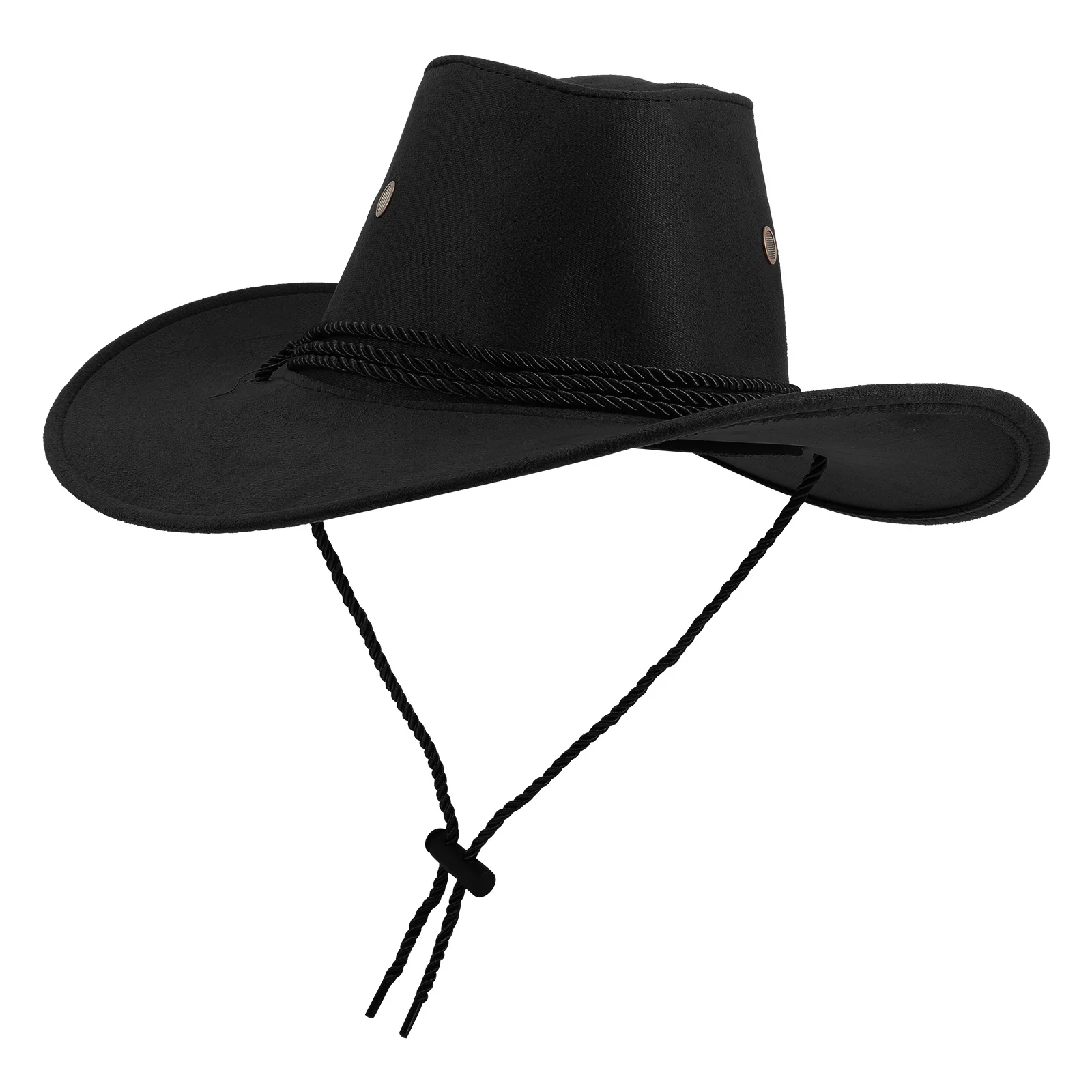 

Cowboy Hat Premium Polyester Western Style Sunshade Hat For Men Women Fashion Beach Party Outdoor Wear Hats