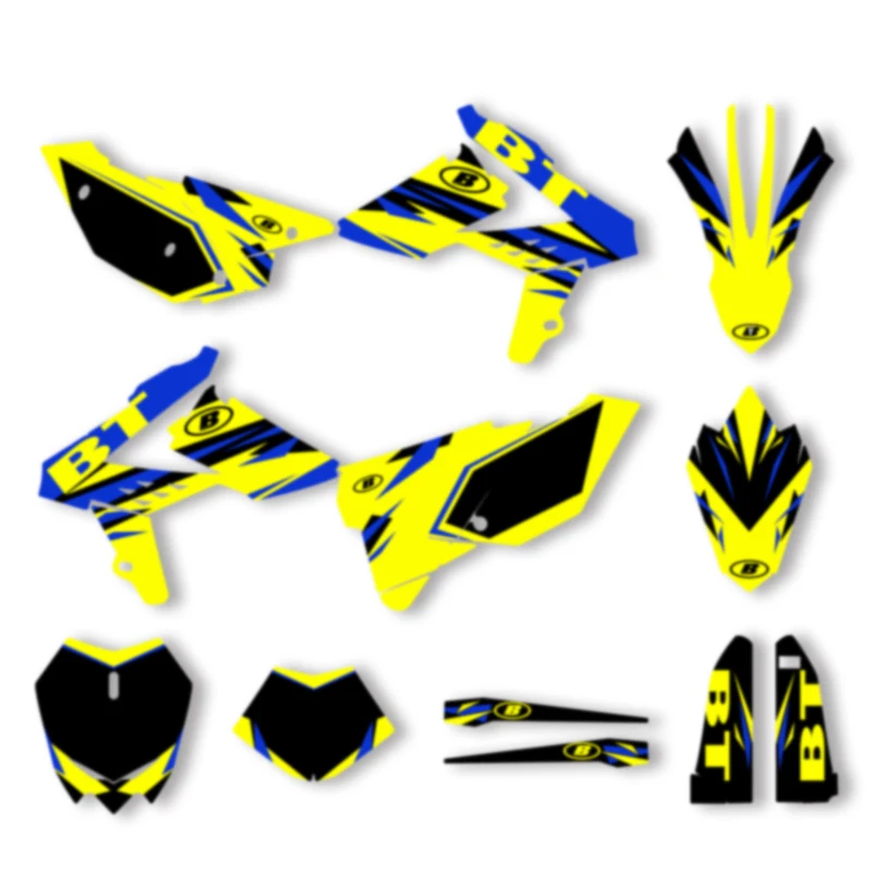 

SPACE Custom Motorcycle Graphics Background Decal for Beta 250 300 RR 2013 2014 2015 2016 2017 Enduro Stickers Kits 07