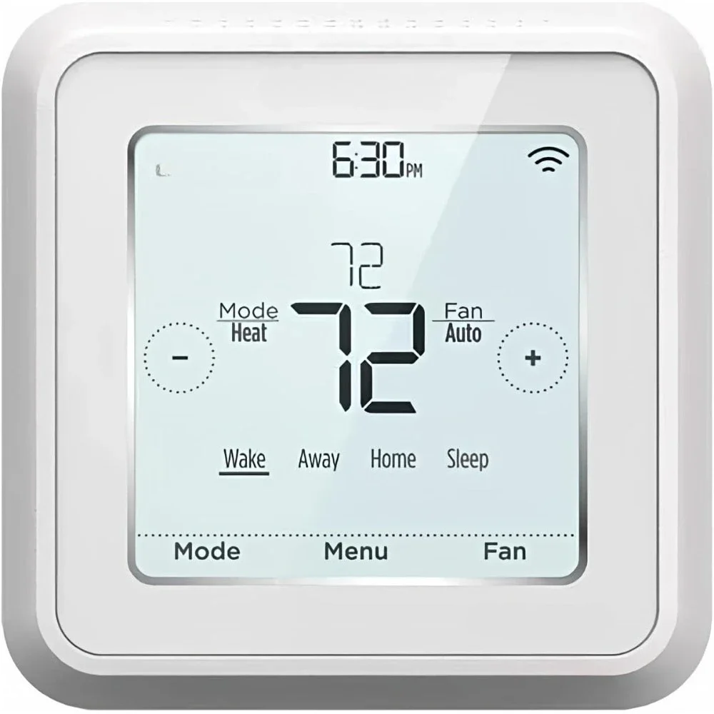 NewUpgraded Version White TH6320ZW2003 Pro Series Z-Wave Stat Thermostat &Smart Home,Free Shipping