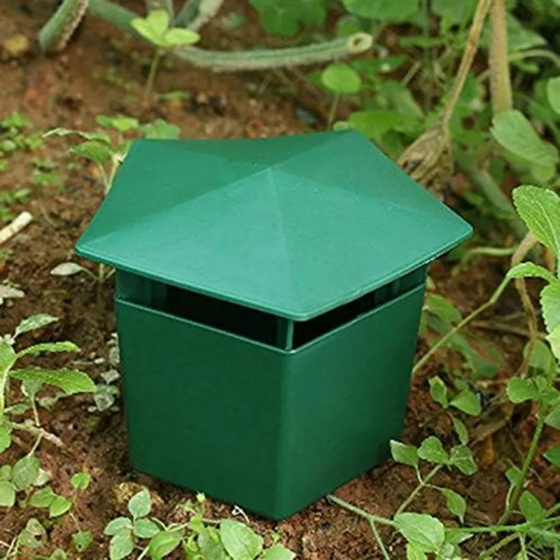 Nuovo! Alta qualità per bambini e animali domestici 8 pezzi Trappole per lumache Trappole per lumache verdi Ecologiche per catturare lumache Raccoglitore di lumache, sicuro