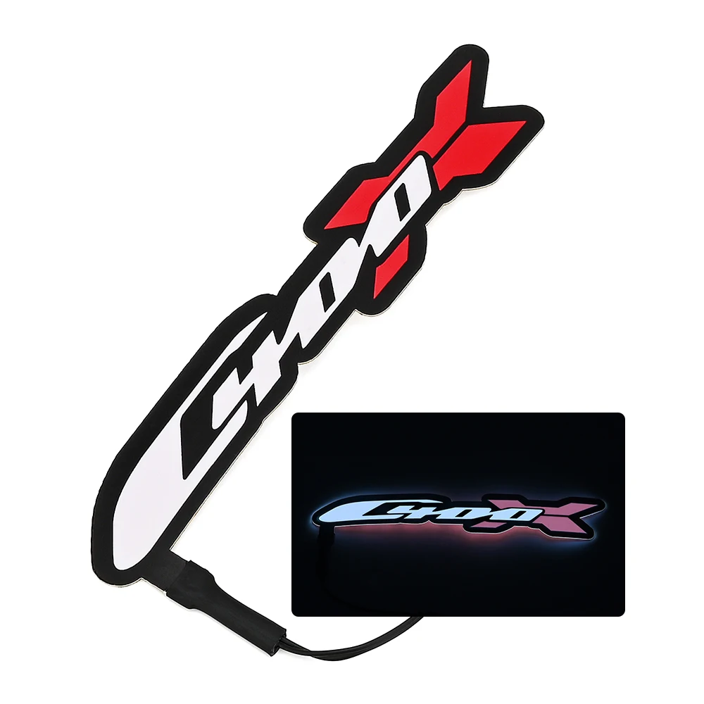 

Motorcycle Fairing Body Luminous Sticker Cold Light LED Flashing Helmet Decoration Lamp For BMW C400X C400 C400 X C 400 X