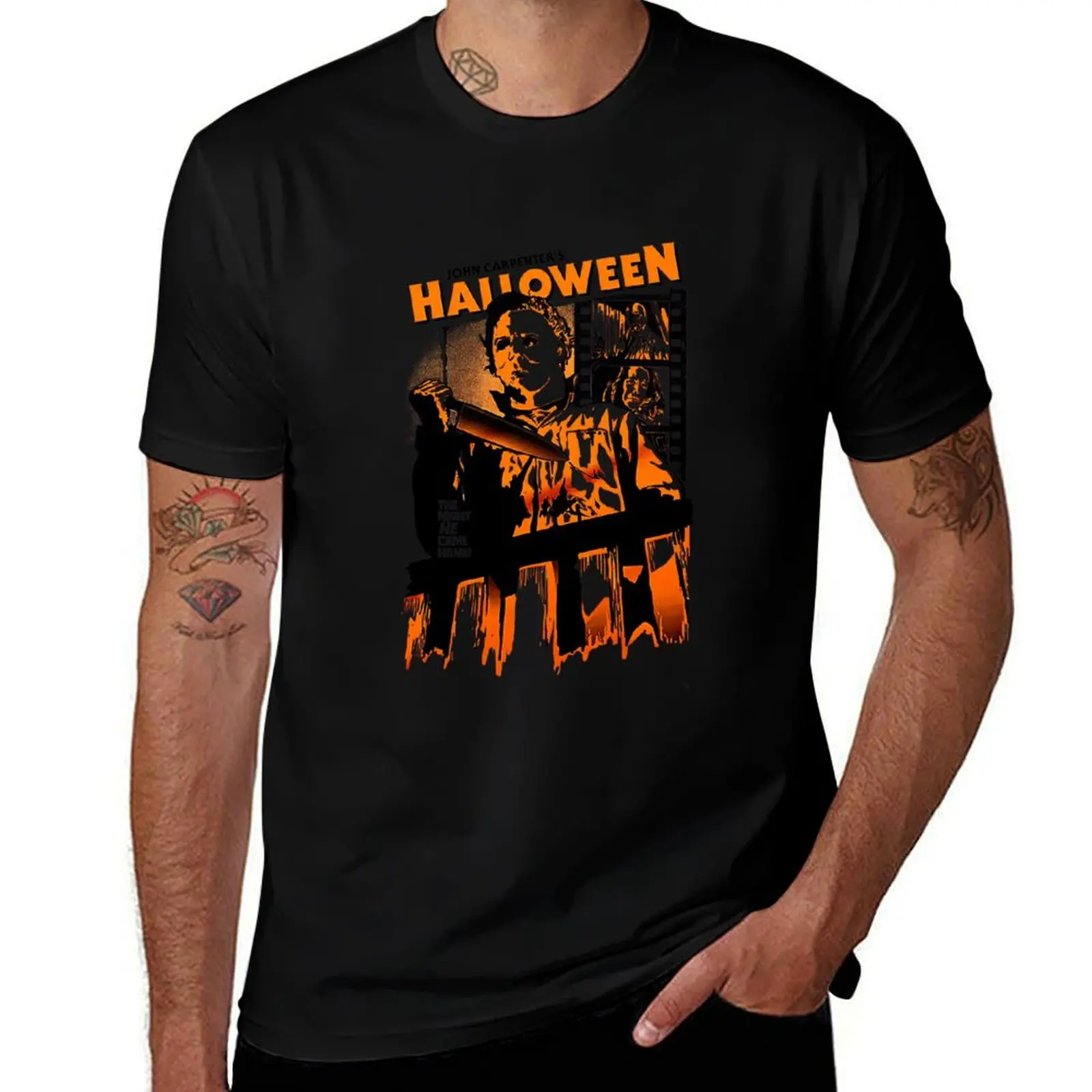 

Halloween The Night He Came Home T-Shirt t shirts for man graphic funny man t shirt designer T-Shirt