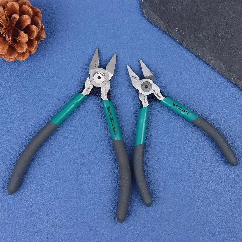 ~New! Industrial Grade Special Sharp Side Mouth Pliers,High Hardness Electrician Small Diagonal Pliers,Electrician Manual Tool