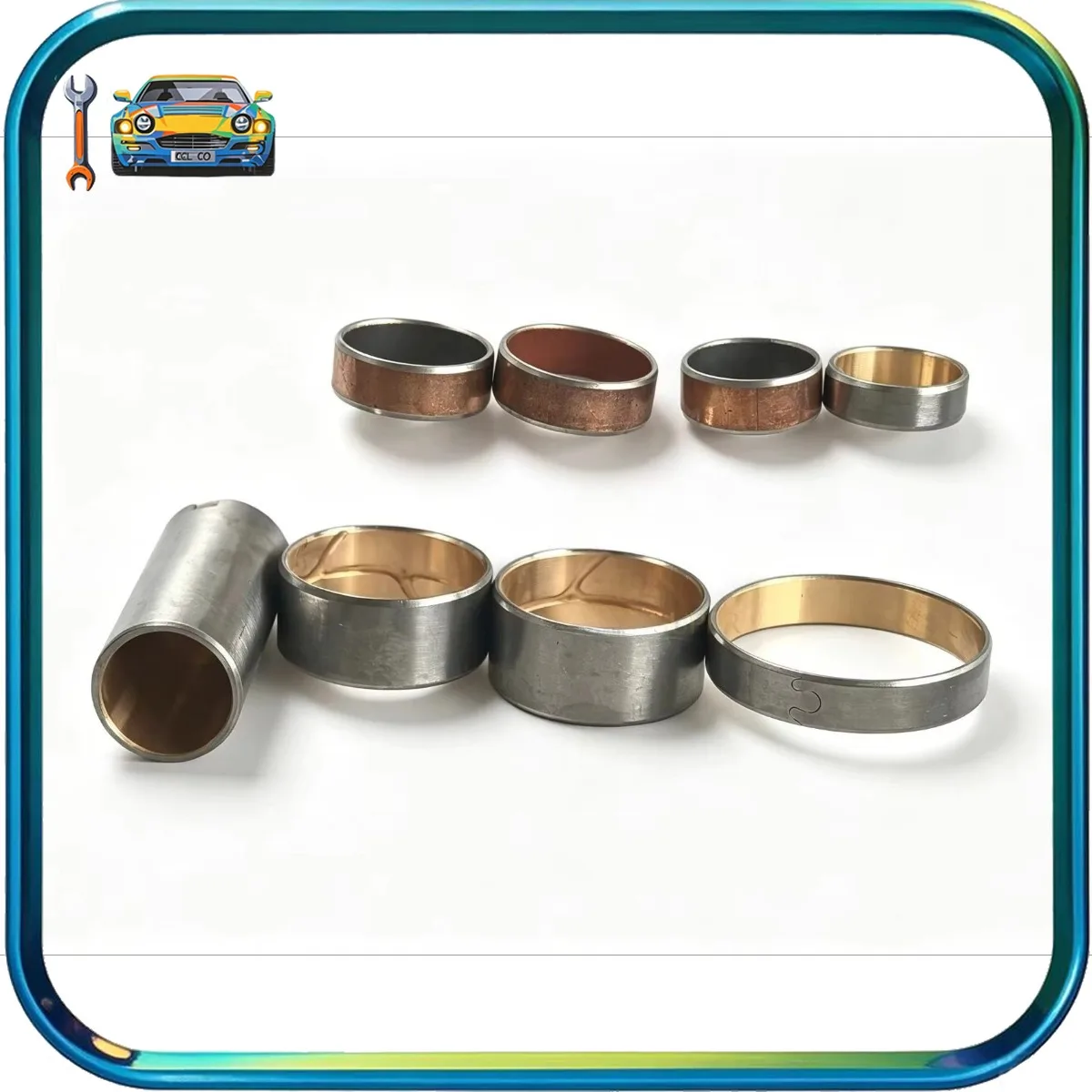 6T70 6T75 6F50 6F55 Transmission Bushing Kit 8-Piece Auto Gearbox Copper Bushings Set For Chevy Cadillac Ford Lincoln