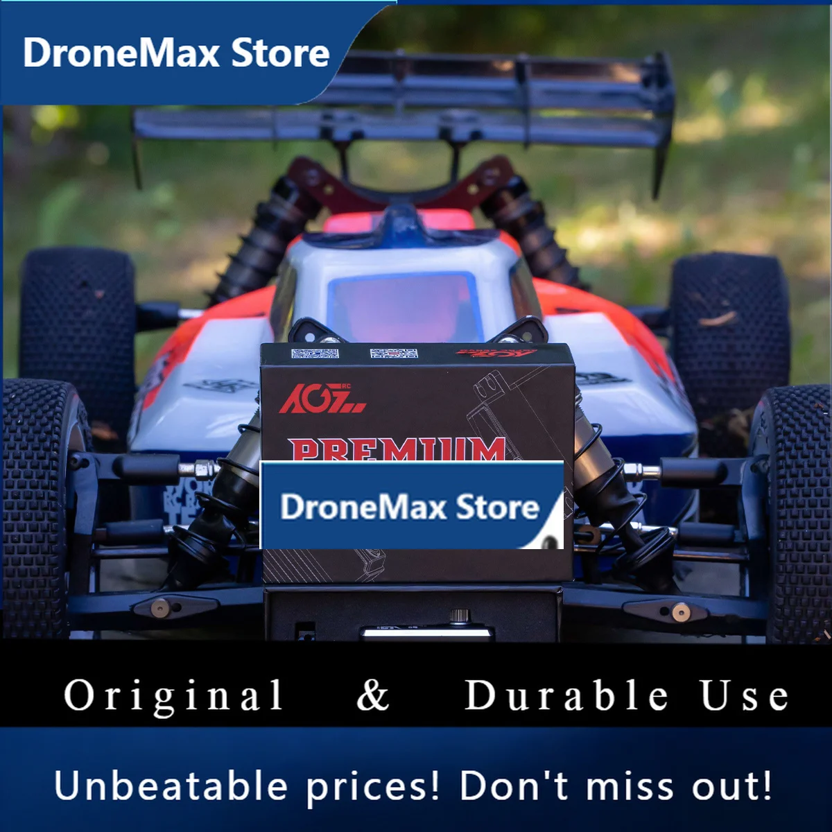 DroMaAGFRC 62KG Super Torque A75BUMW 4S 16.8V HV Programmable Waterproof Brushless RC Servo For 1/8 1/10 RC Car Crawler Buggy Tr