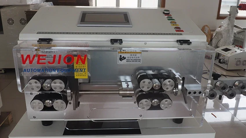 2025 hot sale Full Automatic Electric Small Wire Cutter Stripper Copper Cable Wire Cutting Peeling Stripping Machine