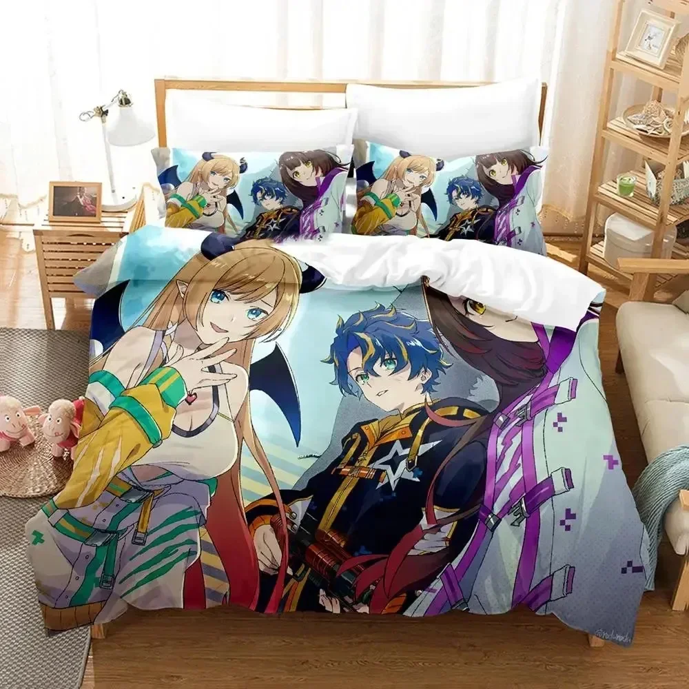 

New 3D Print Anime Roboco-san Comfortable Duvet Quilt Cover Pillowcase Bedding Set Children Bedroom Decoration Home Textile