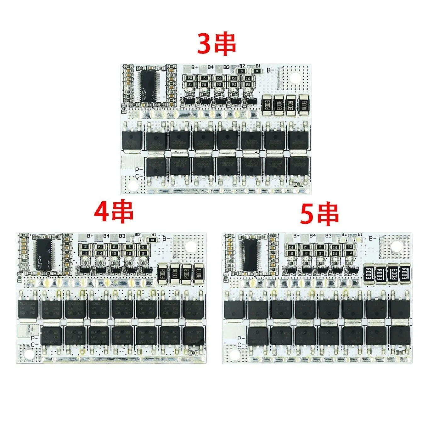 3S 4S 5S BMS 12V 21V 100A Li-ion LMO Ternary Lithium Battery Protection Circuit Board Li-POLYMER Balance Charging Board Module