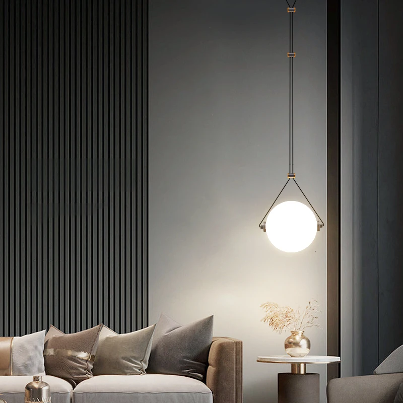 

Modern Golden Luxery Aluminum Inside Light Pendant Light Warm Light Sconce Suitable For Living Rooms Bedrooms Dining Rooms