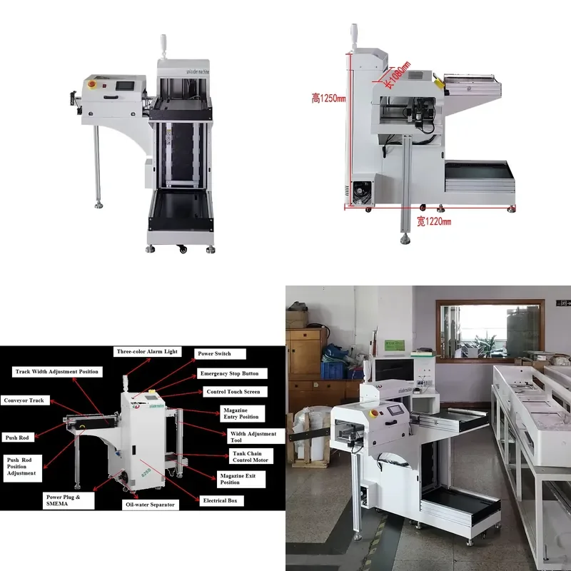 for Shengdian Best Selling SMT Automatic L Frame Upper and Lower Board Machine for PCB Production Line