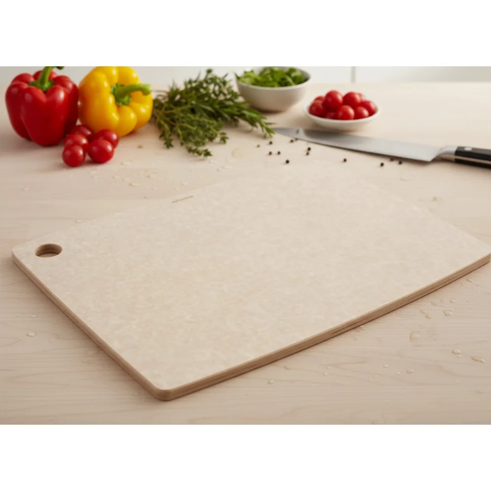 

Большая разделочная доска из натурального дерева 17,5x13 дюймов — непористая, приятная на нож для кухни, необходимая для домашних повара
