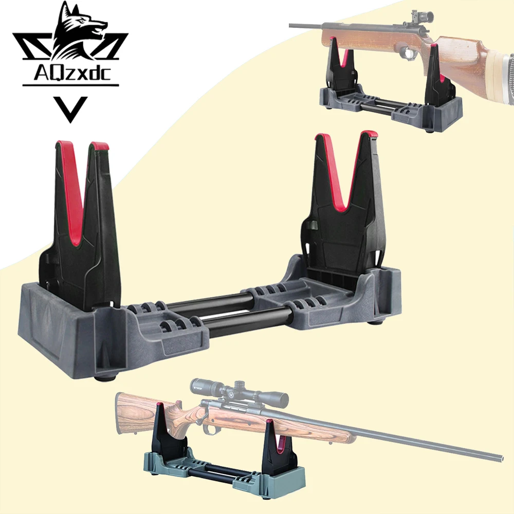 

New Tactical Adjustable Display Cradle Holder Airsoft Compact Vise Rifle Stands Bench Rest Wall Stand Hunting Shooting Equipment