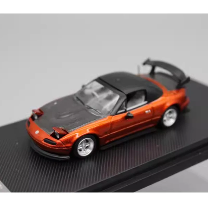 MicroTurbo 1:64 Mazda Miata MX5 MX-5 EunosMT Alloy Model Car Souvenir Classic Static Display Collection Toy Gift