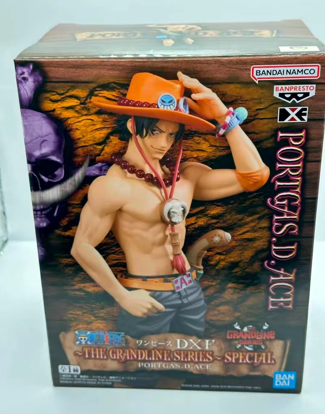 

【Оригинал】 Bandai BANPRESTO DXF THE GRANDLINE SERIES SPECIAL ONE PIECE PORTGAS.D.ACE SPECIAL Collection Model