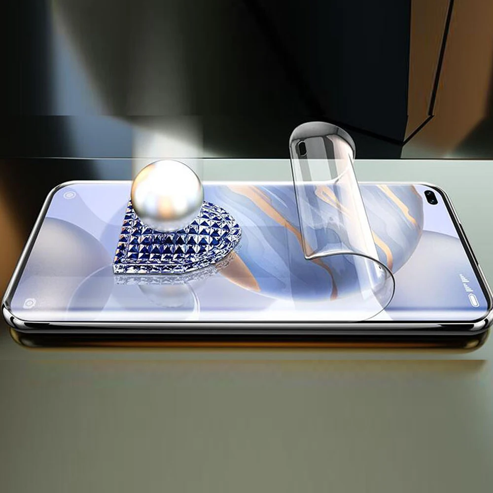 1-3 قطعة حامي فيلم هيدروجيل لينة لهواوي الشرف X70 X9D ماجيك 8 برو 90 80 70 60 برو زائد X7 X6 X5 X9 X8 ABC مقاوم للخدش
