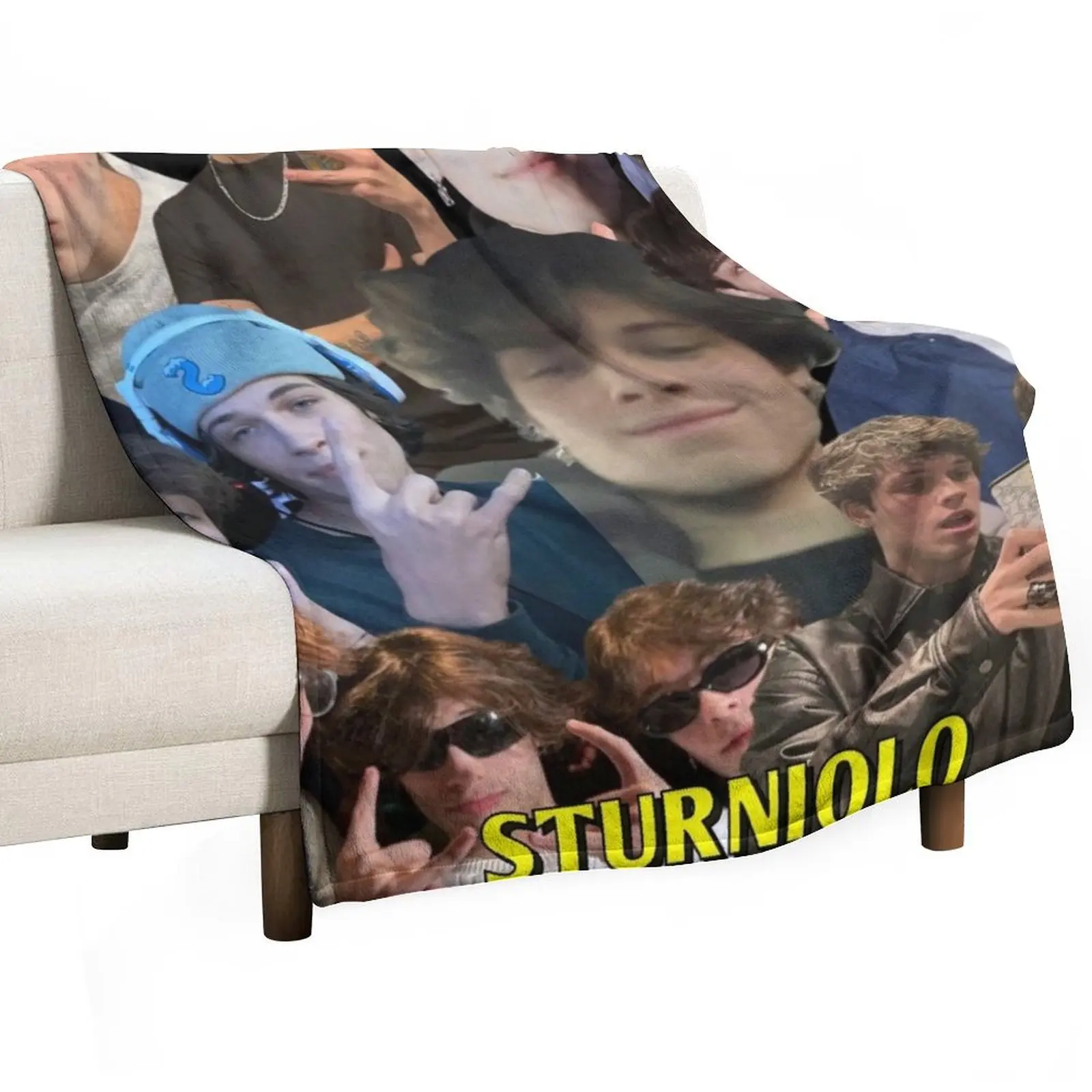 Sturniolo Triplets Iconic Throw Blanket Summer Thin Hair Blankets