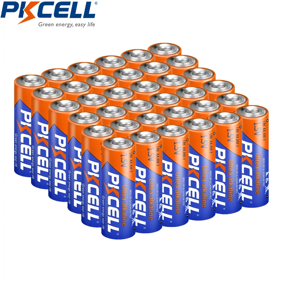 36PCS AA 1.5V Alkaline Batteries LR6 Primary 2A Battery For Alarm Clock Mouse Toys Can not be Charged