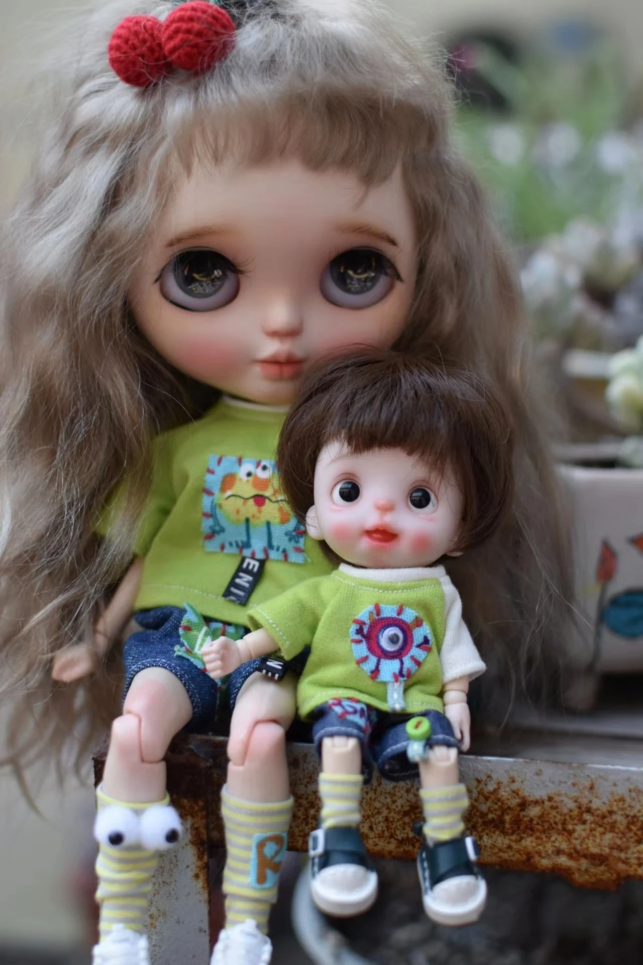 

Blythe 、1/6 30cm 、OB11 Bjd doll Little monsters clothes (Fit for Pullip,Ob24,,Azone,Licca,ICY, holala、monster）