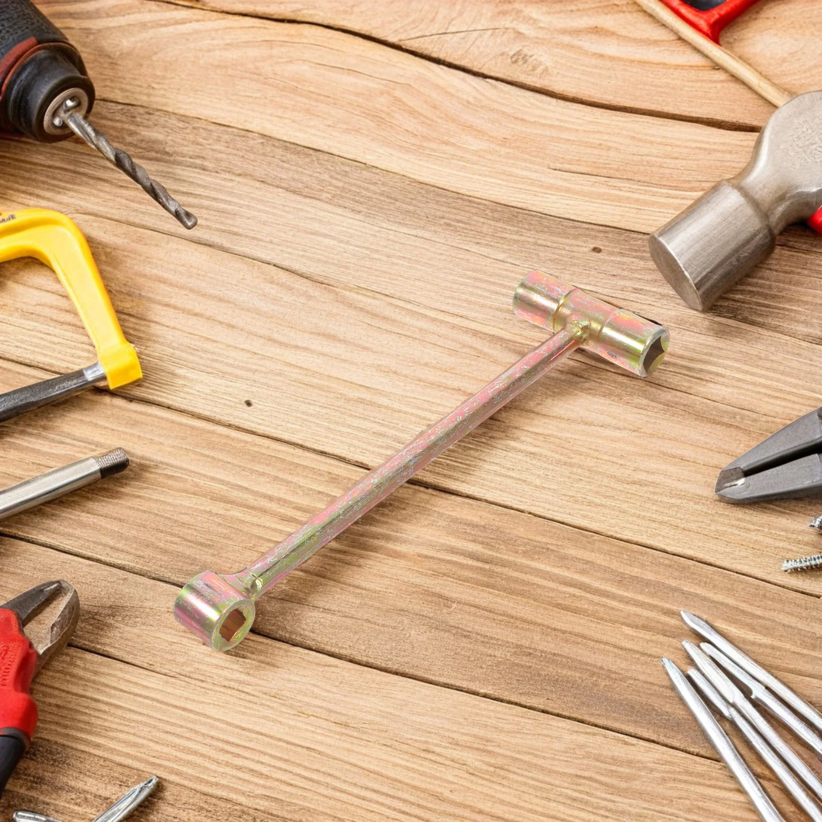 

Multi-Function Tank Wrench Universal Acetylene Cylinder Valve Spanner Oxygen Pressure Valve Maintenance Tool High-Strength