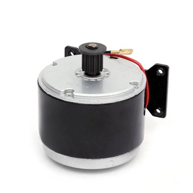 Electric vehicle motor: 24V300W synchronous pulley, pulley, brushed scooter motor