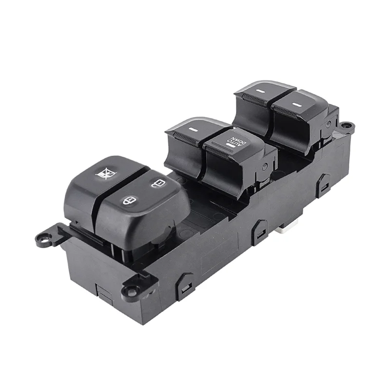 Reliable-1 PCS Car 18Pin Electric Power Master Window Switch Front Left Driver Side 93570-B4010 Car Accessories Black For Hyunda