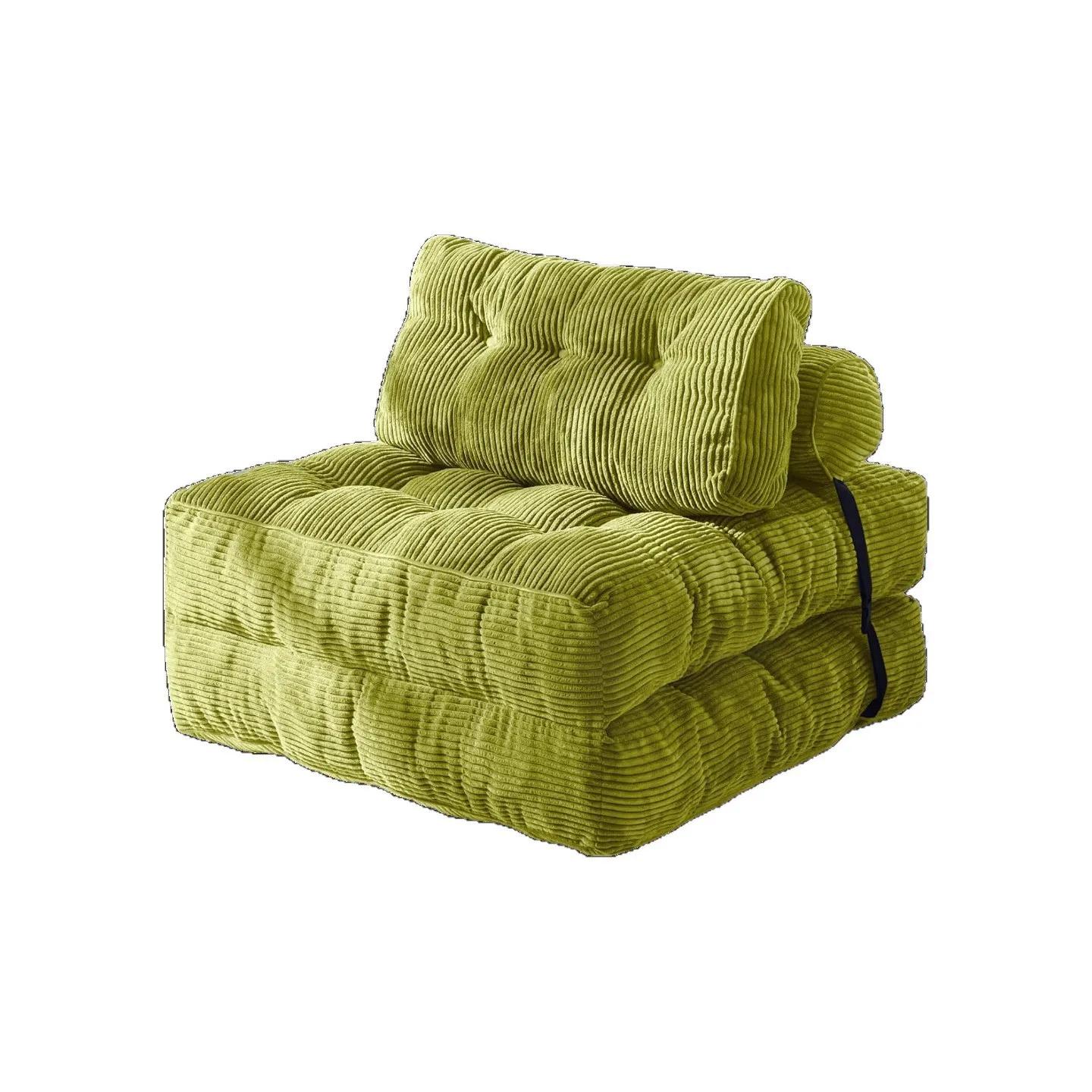 Compressed Bean Bag Sofa Fabric Lazy Chair Single Small Comfortable Floor Vacuum Roll Bag