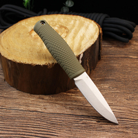 New BM Bushcrafter 163BK Fixed Knife Portable Multi-purpose Outdoor Straight Knife, Jungle Survival EDC Tools