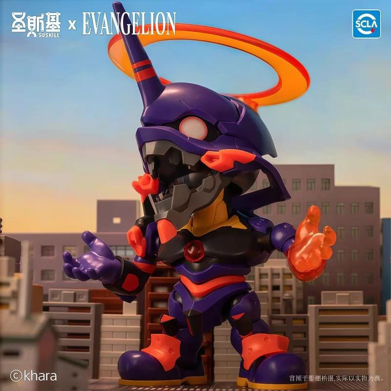 In Stock Original Soskill Eva Blind Box Neon Genesis Evangelion