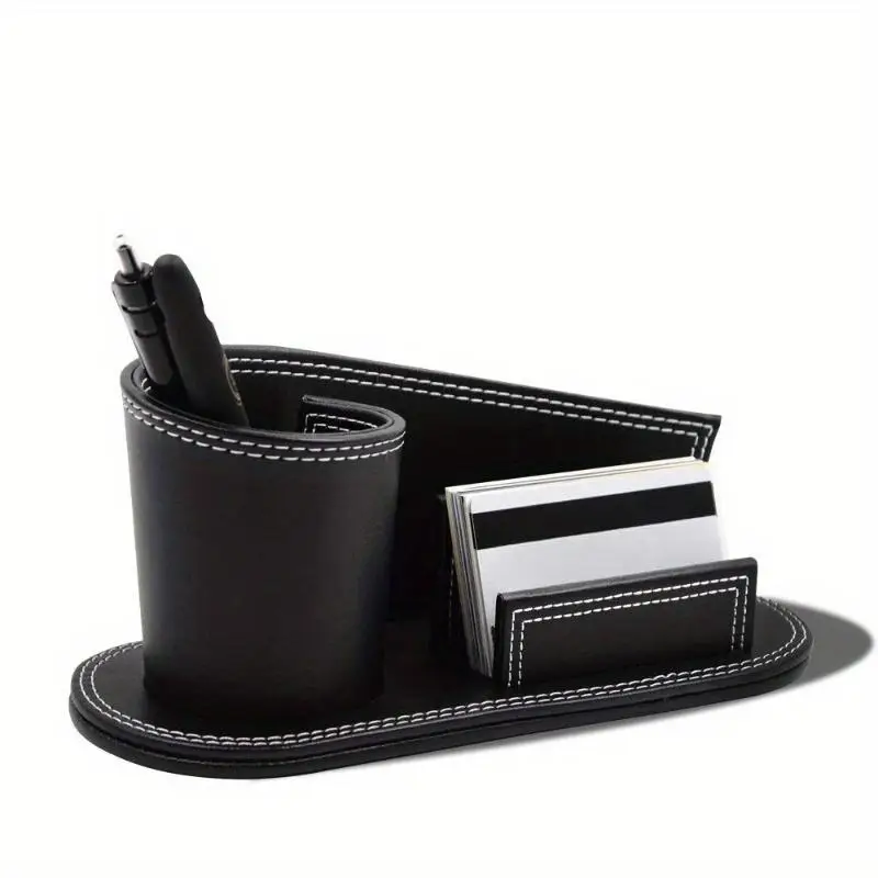 Pen Holder Desk Organizer Stationery 2021 for School Supplies Desktop Office Accessories Pencil Holder Brush Stand view 5