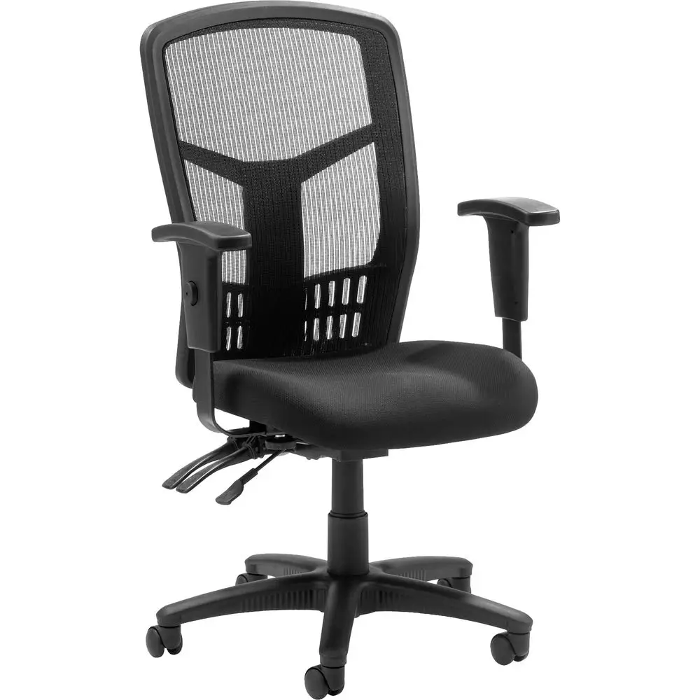 Mesh Executive Office Chair High-Back Ergonomic Adjustable Seat Back Arm Height Width Breathable Support, Customized