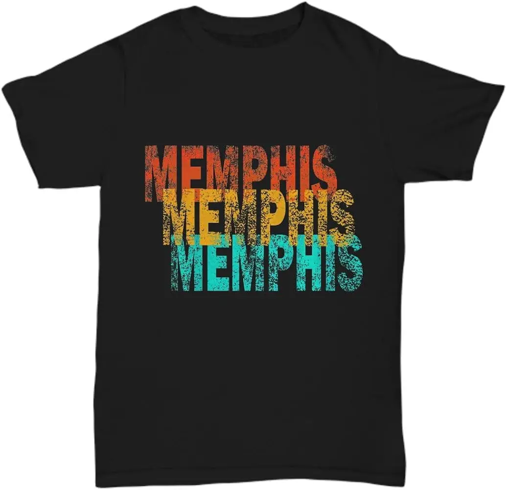 Memphis Memphis Memphis - Unisex Tee  Cotton Luxury brand vintage oversized