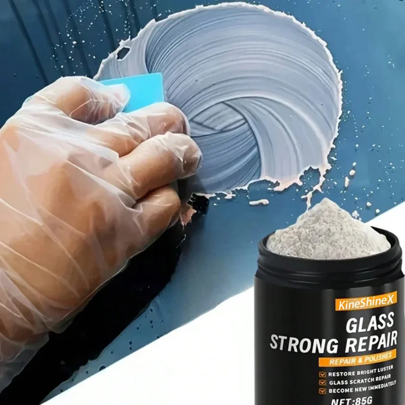Super preparat do polerowania szkła | Przywróć przezroczystość szkła | Polerowanie dla blasku | Proszek do naprawy rys na szkle | Nanoprzeciwkorozyjne naprawy zarysowań