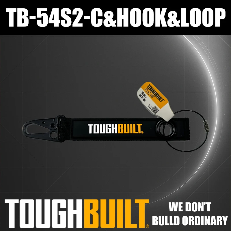 

Рюкзак ToughBuilt TB-54S2-C на липучке с декоративной пряжкой и логотипом, аксессуары для инструментов