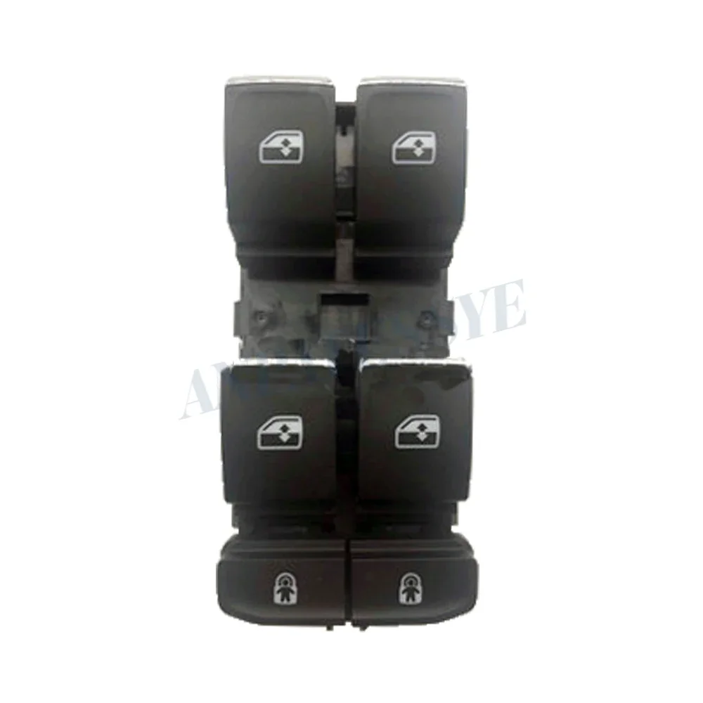 3ED 959 857 E 3ED 959 857E 3ED 959857 Interruptor mestre da janela de energia elétrica do lado do motorista E para VW PHIDEON