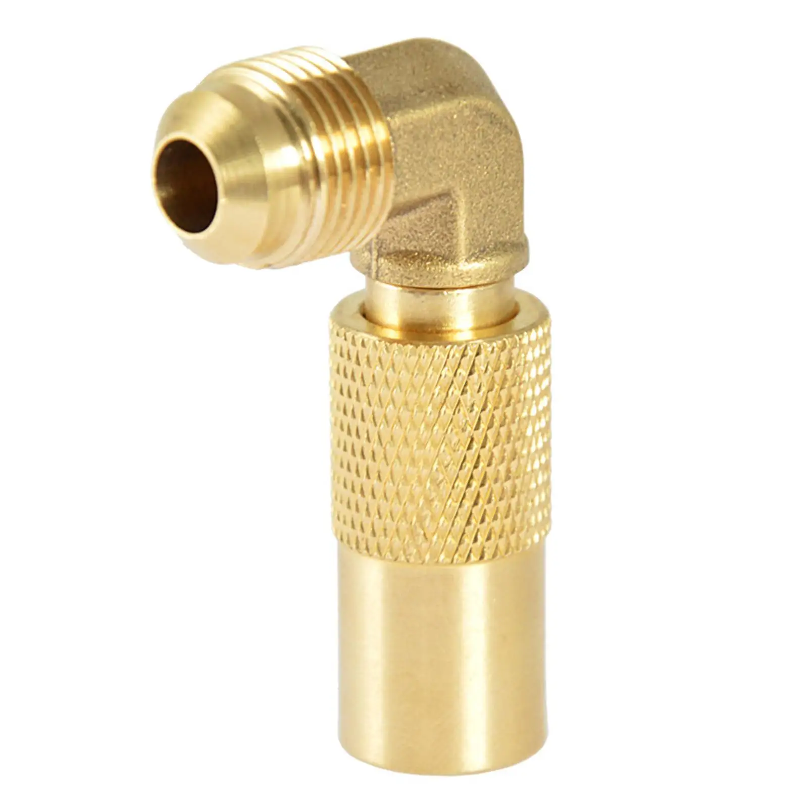 Propane Elbow Fitting Replace Low Pressure Gas Griddle Portable Quick Connect for 17