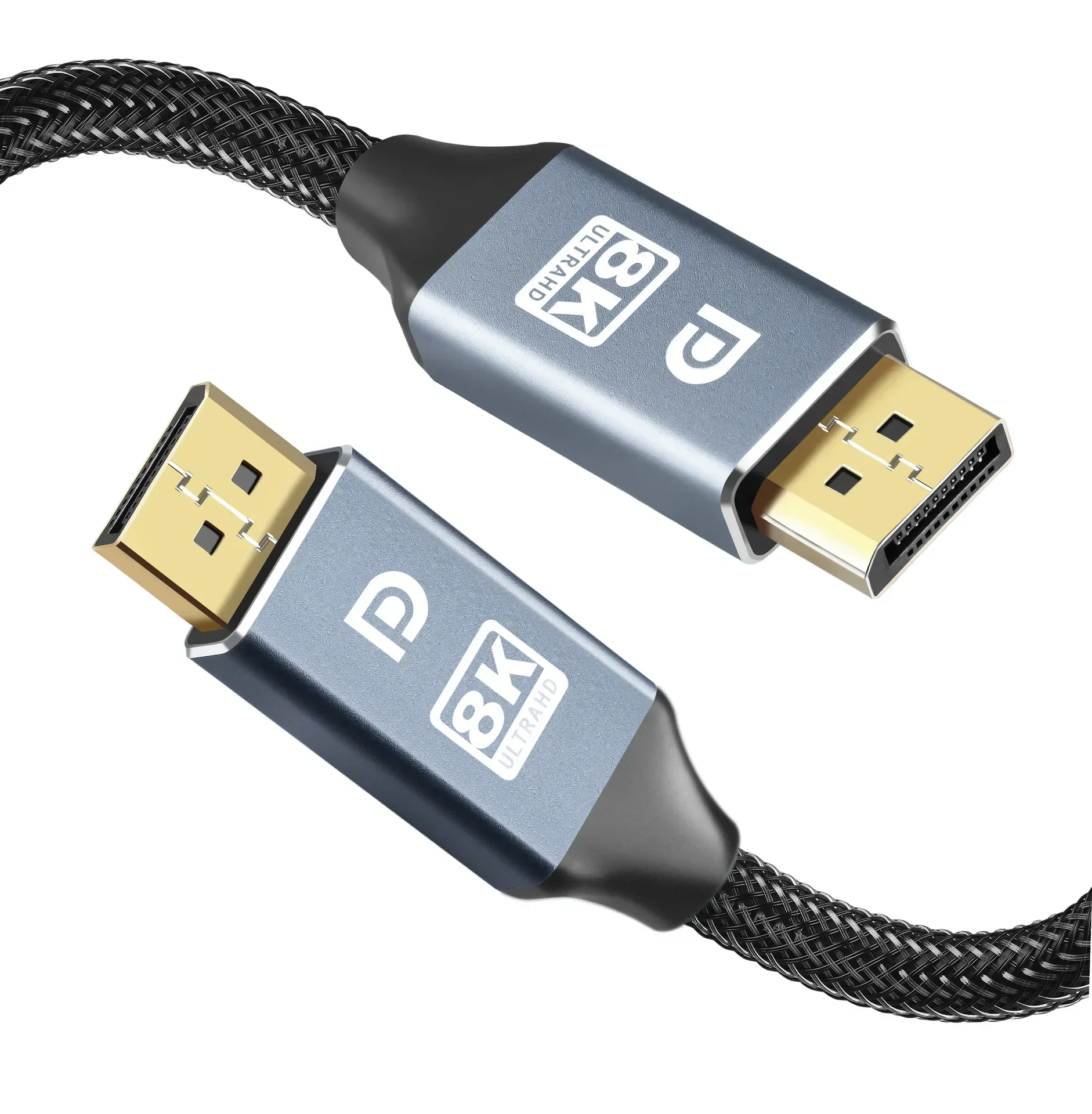 DisplayPort Cable DP 240Hz Cable DP1.4 8K 4K 144Hz 165Hz Display Port Cord Adapter For Video PC Laptop TV 8K Display Port Cable