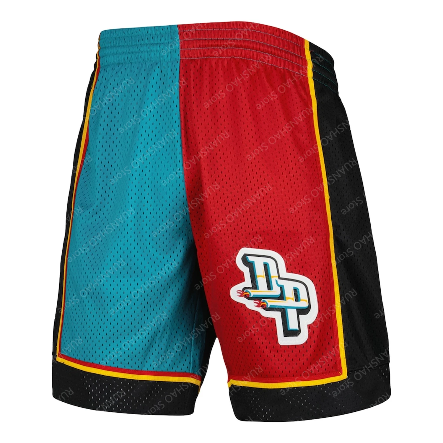 Summer New Style Print Design Lightweight Fallow Breathable Man Women Shorts Classic Basketball Swingman Shorts Pistons For Team