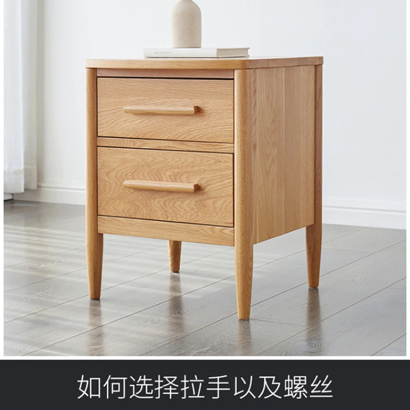 Natural Wooden Cabinet Handle Rubberwood Rural Drawer Knobs and Handles Wardrobe Pull Door Hardaware
