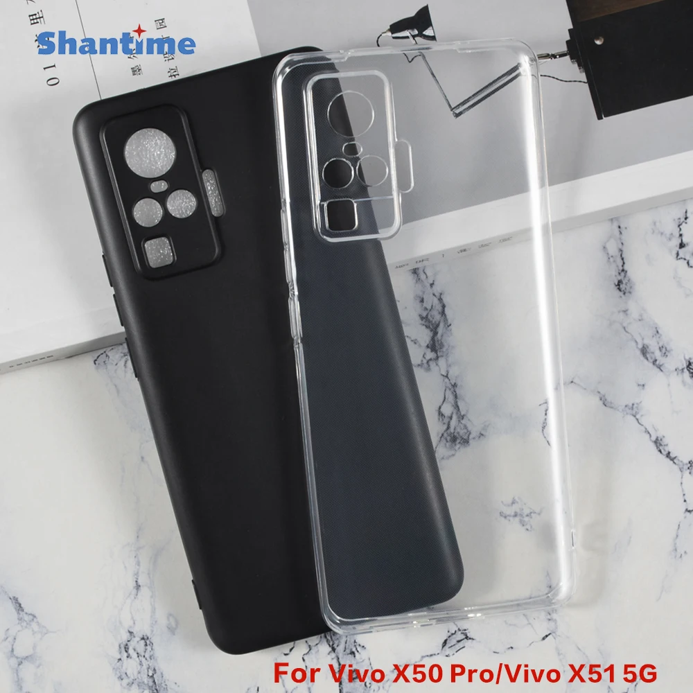 Чехол для Vivo X50 Pro гелевый пудинг с силиконовый чехол для мобильного телефона защитный чехол-накладка на заднюю панель для Vivo X51 5G Мягкий ТПУ чехол
