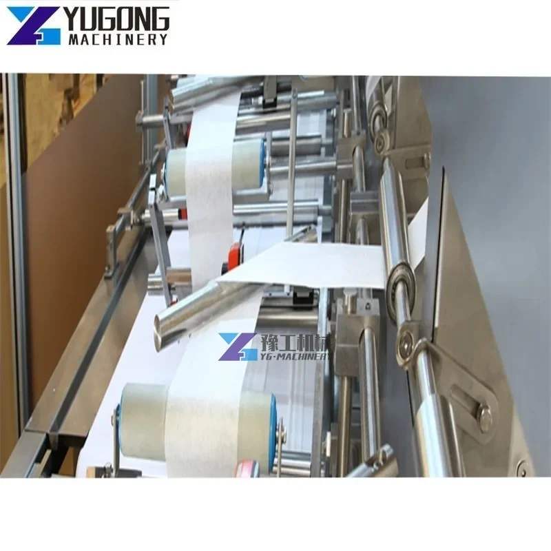 High Efficiency 30~120pcs Full Automatic Wet Wipe Making Machine Wet Tissue Production Line Roll Type Wet Tissue Machine
