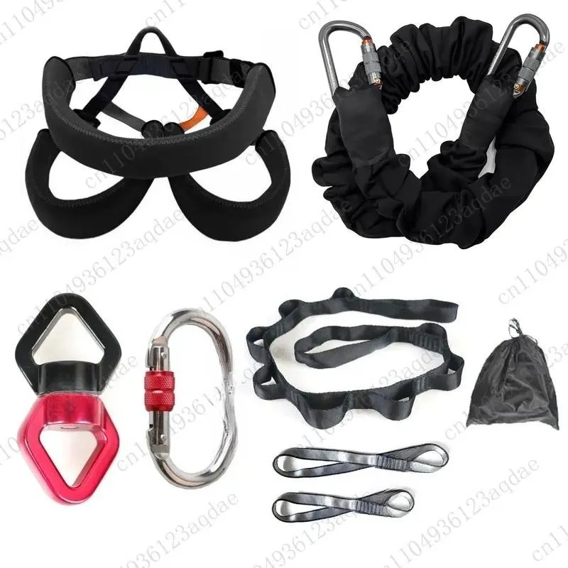 Comfortable S Class Indoor Bungee Jumping Vitality Belt Equipment Waist Belt Anti-strangle Protection Aerial Yoga