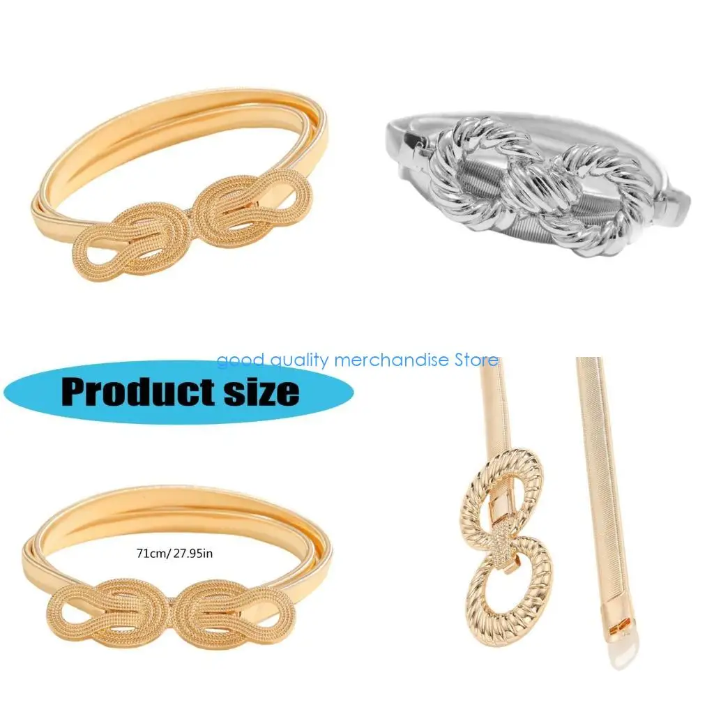 

Y5JD Эластичный поясной ремень для взрослых, удобный эластичный пояс Cincher для ношения