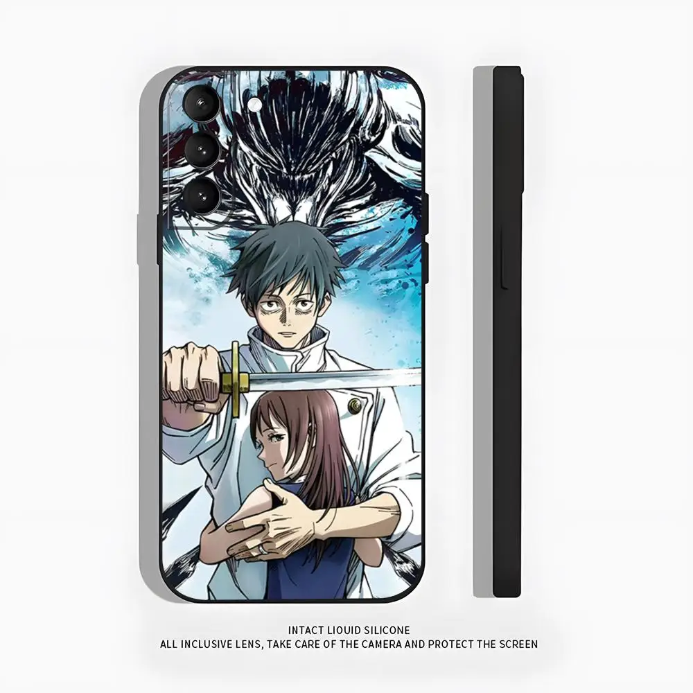Anime J-Jujutsu Y-Yuta Phone Case For Samsung A25 A13 A33 5G A54 A36 A35 A56 A52 A14 Shockproof Soft Cover