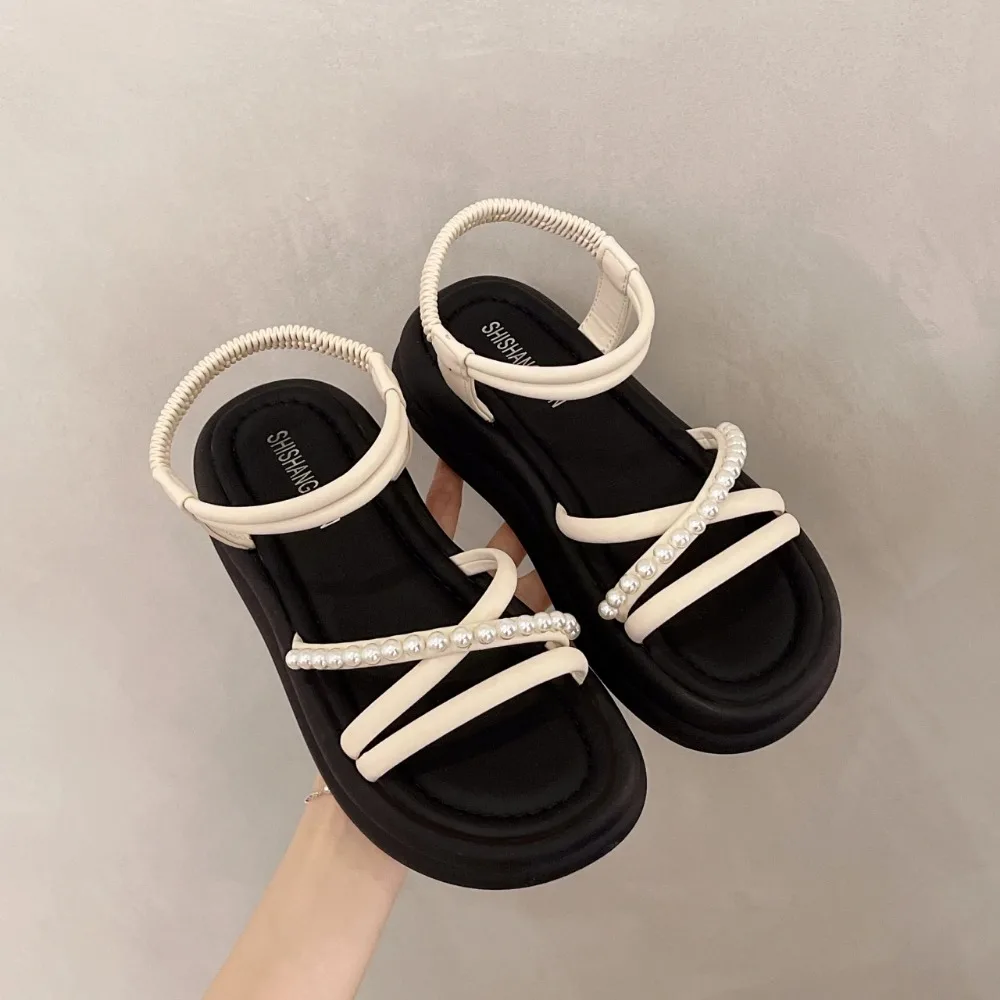 2026 Women Shoes NewCasual  Women's Flip-flops  Heeld Sandals Unique Features Leisure Summer