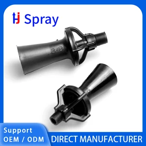 Huajue High Temperature and Corrosion Resistant Gravity-Type 3/4-inch Antioxidant Liquid Plastic Mixing Nozzle
