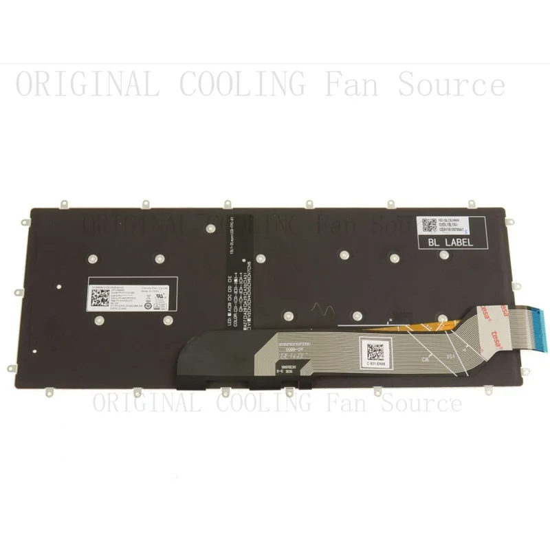 R+  1pc FOR Dell Inspiron 13 7000 7370 Keyboard 0M9DMK US Backlit