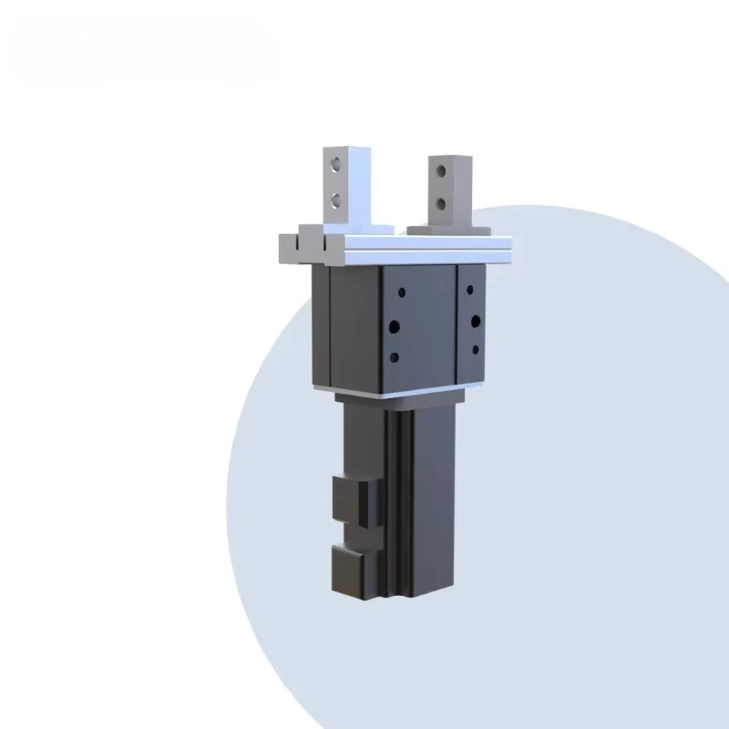 Industrial Automation Slim Type Electric Parallel Gripper 50-200 N Clamping Force 24V/110-220V Modbus RTU Communication