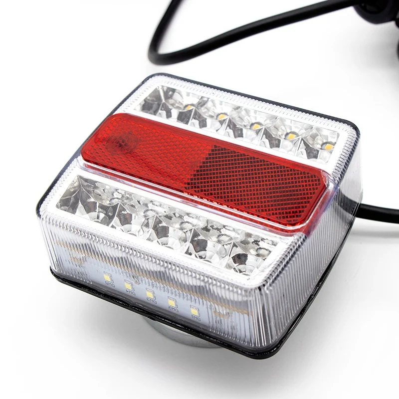 12V Waterproof Submersible Led Trailer Lights Stop/Indicator/Brake Light/License Plate