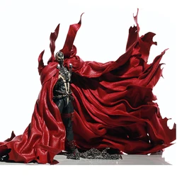 1/12 Spawn Reggae Happy Red Robe Accessory Scarf Luxury Cloak Cape Robe With Chain Dolls Toys Model Parts No Figure Christmas