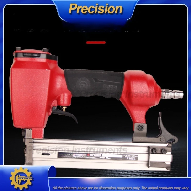 2026 Air Nail Gun for Woodworking Straight Fencing Nailer Pneumatic Tool Fastener Driving Equipment 30 Gauge
